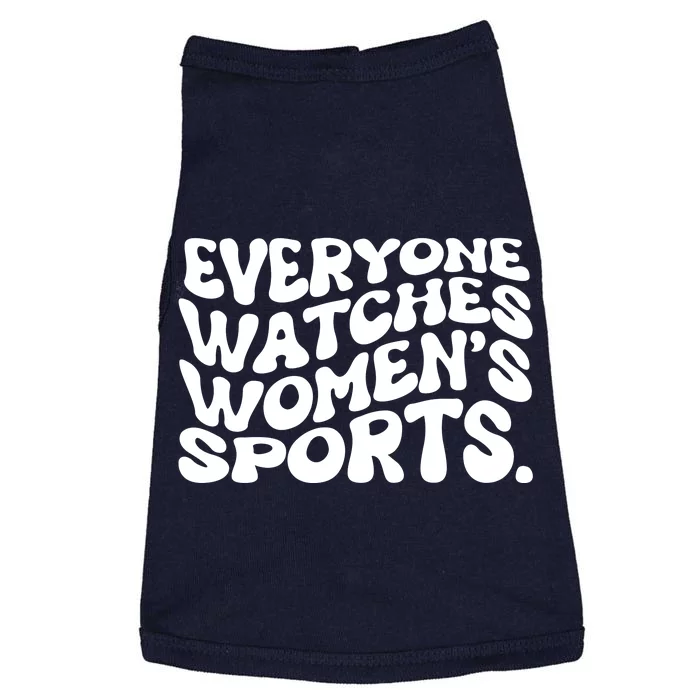 Retro Everyone Watches WomenS Sports Doggie Tank