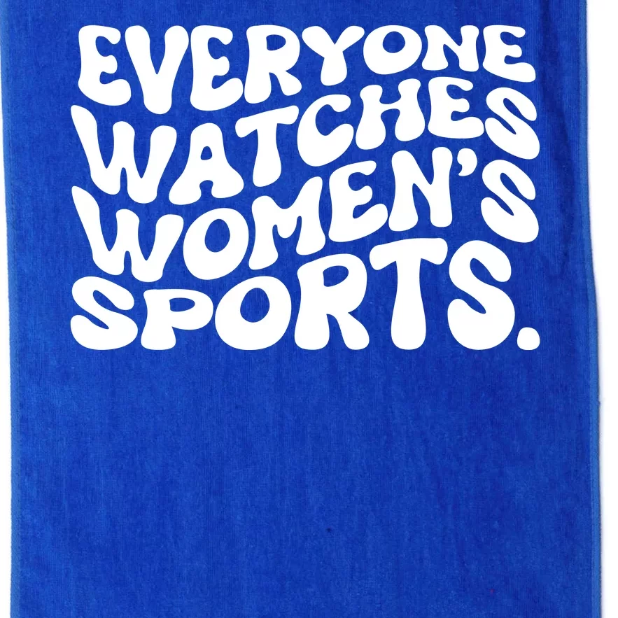 Retro Everyone Watches WomenS Sports Platinum Collection Golf Towel