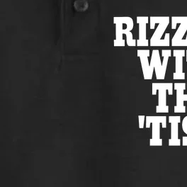 Rizz Em With The Tism Dry Zone Grid Performance Polo