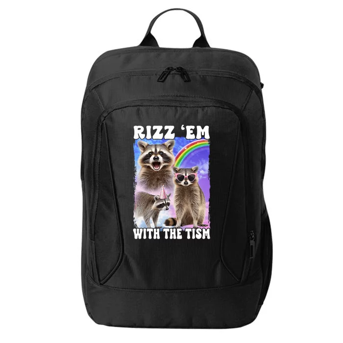 Rizz Em With The Tism Rizzler Ohio Rizz City Backpack