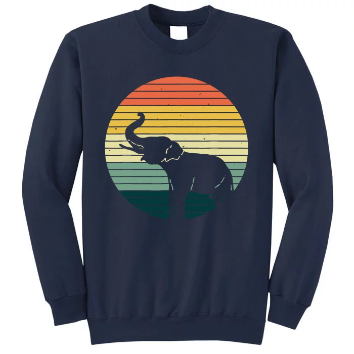 Retro Elephant Wildlife - Vintage Africa Elephant Sweatshirt