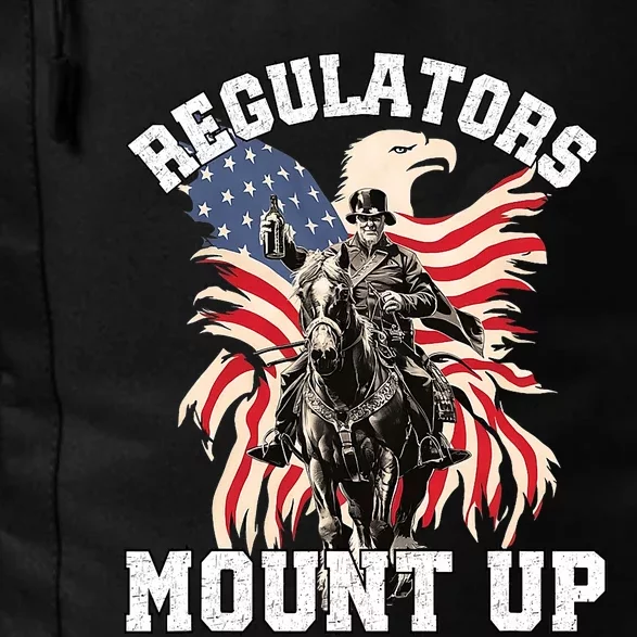 Regulators Funny 4th Of July Independence Day Eagle Daily Commute Backpack