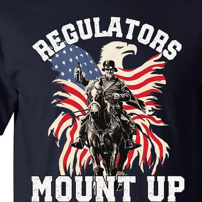 Regulators Funny 4th Of July Independence Day Eagle Tall T-Shirt