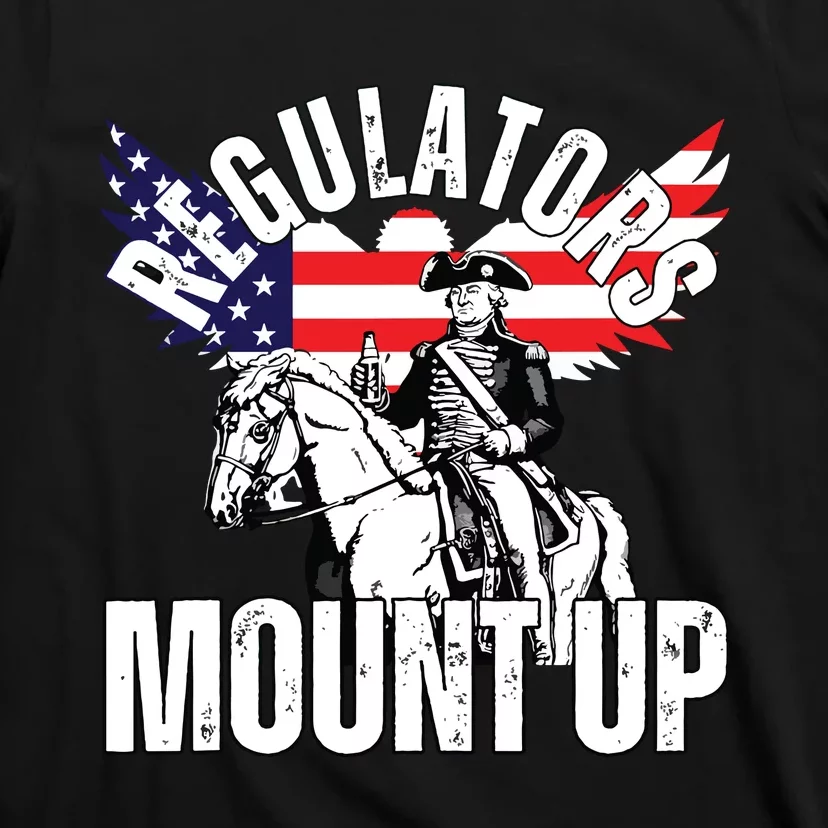 Regulators Funny 4th Of July Independence Day Eagle T-Shirt