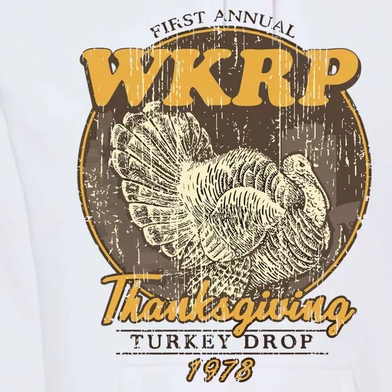 Retro First Annual Wkrp Thanksgiving Turkey Drop Premium Hoodie