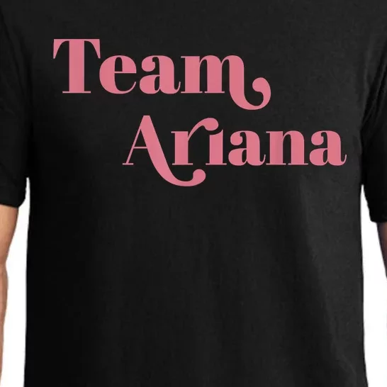 Retro For Ariana, Show Support Be On Team Ariana Pajama Set