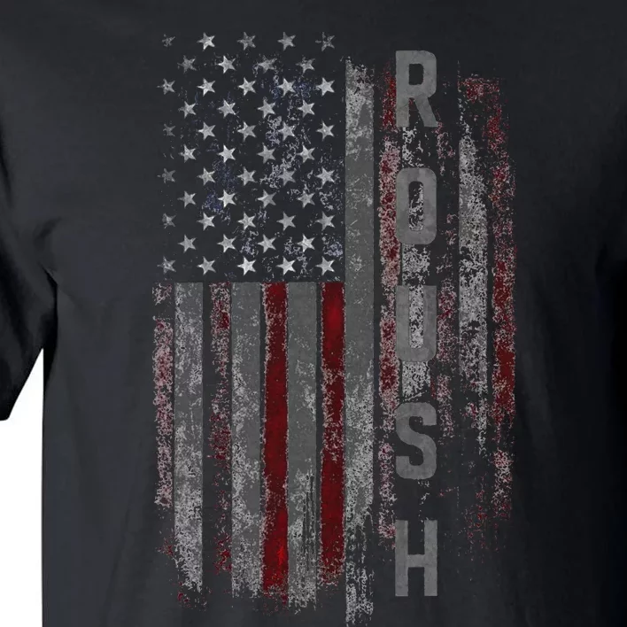 Roush Family American Flag Tall T-Shirt