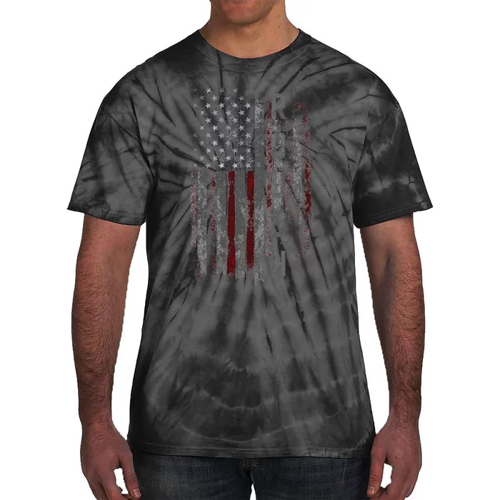 Roush Family American Flag Tie-Dye T-Shirt