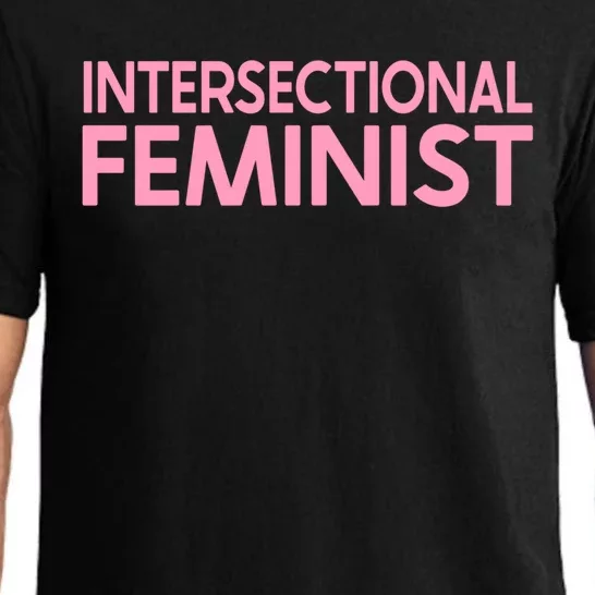 Radical Feminist Af Intersectional Feminism Power Great Gift Pajama Set