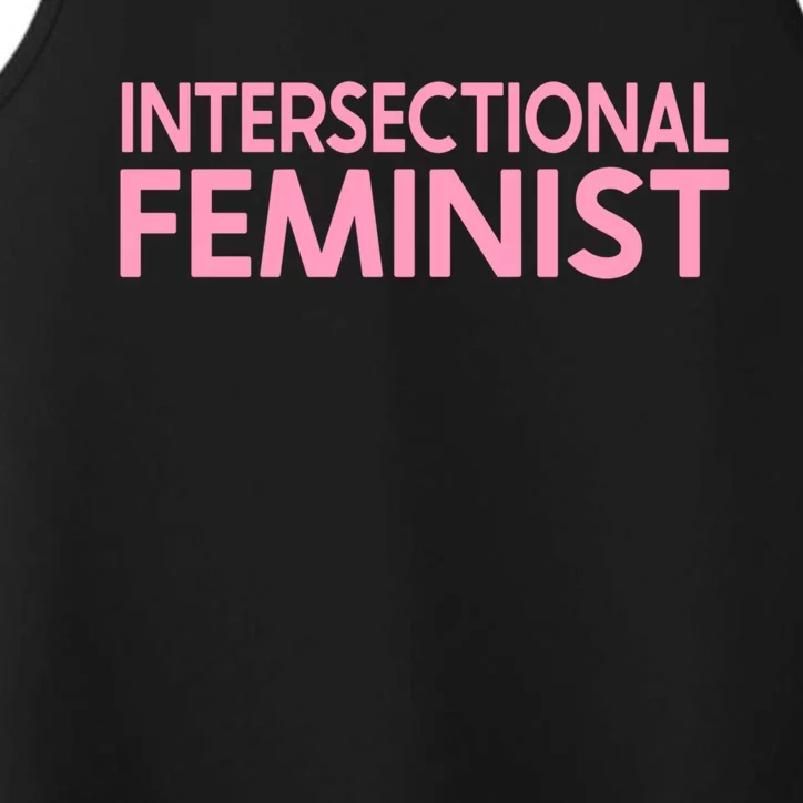 Radical Feminist Af Intersectional Feminism Power Great Gift Performance Tank