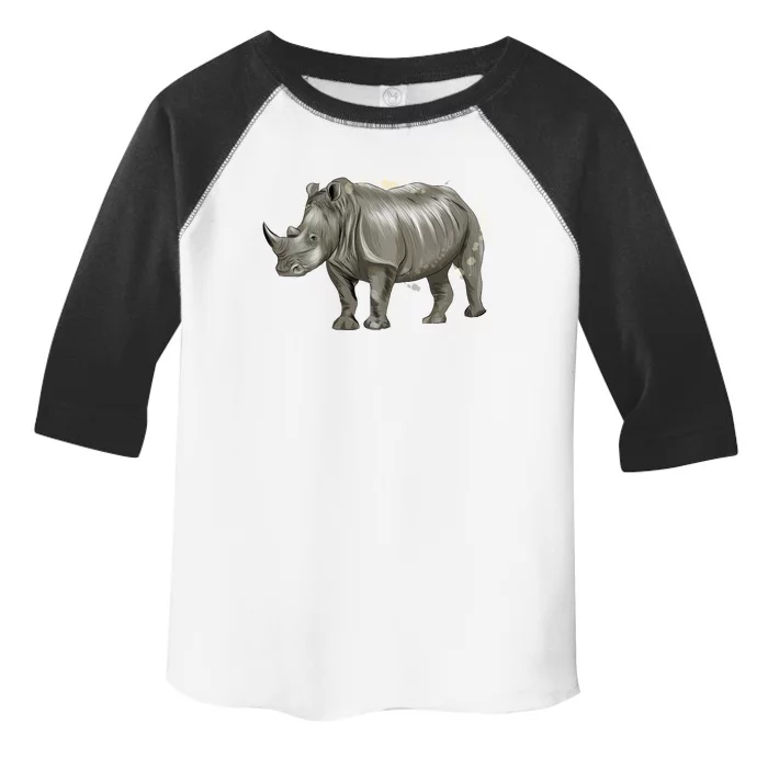 Rhinoceros From A Splash Toddler Fine Jersey T-Shirt