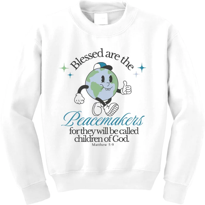 Retro Faith Based Vintage Christian Jesus Kids Sweatshirt