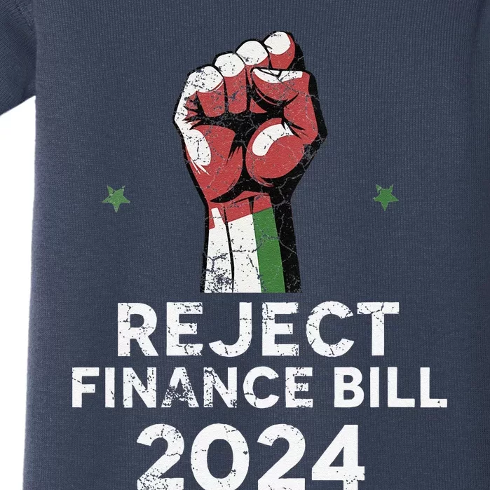 Reject Finance Bill 2024 Baby Bodysuit