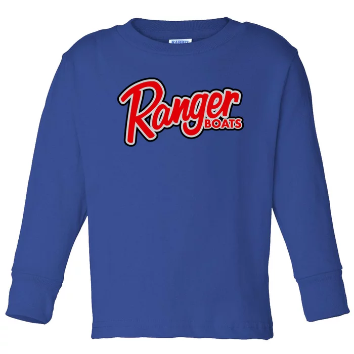 Ranger Fishing Boats Gift Toddler Long Sleeve Shirt