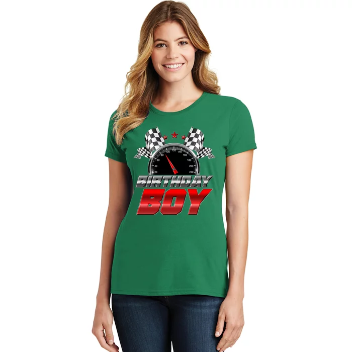 Racing Fan Birthday Boy Speedometer Women's T-Shirt