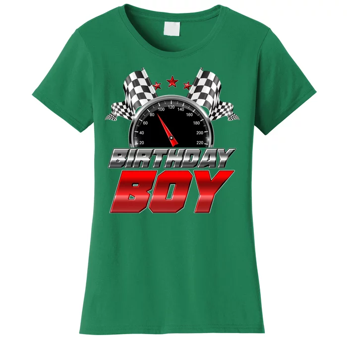 Racing Fan Birthday Boy Speedometer Women's T-Shirt