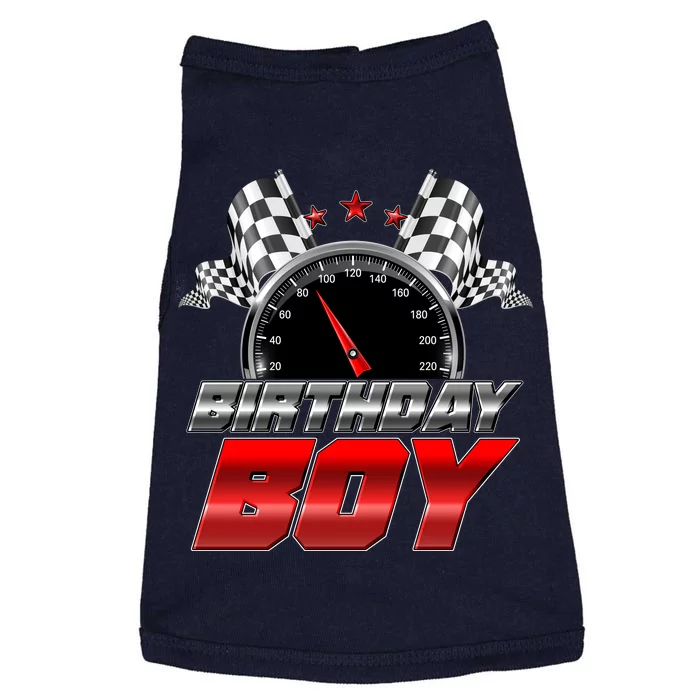 Racing Fan Birthday Boy Speedometer Doggie Tank