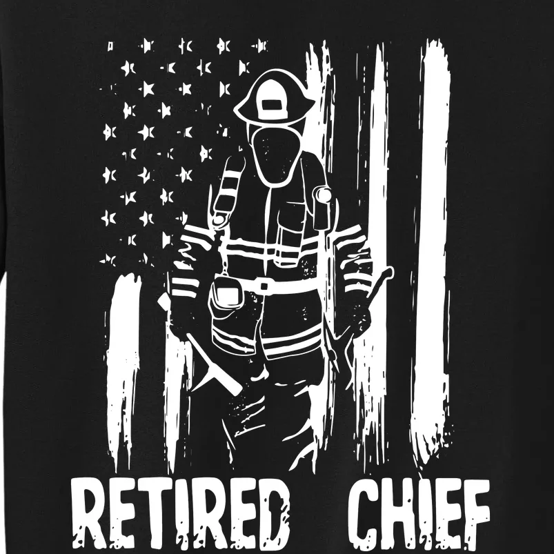 Retired Fire Chief Firefighter Shirts Fireman Gift Sweatshirt