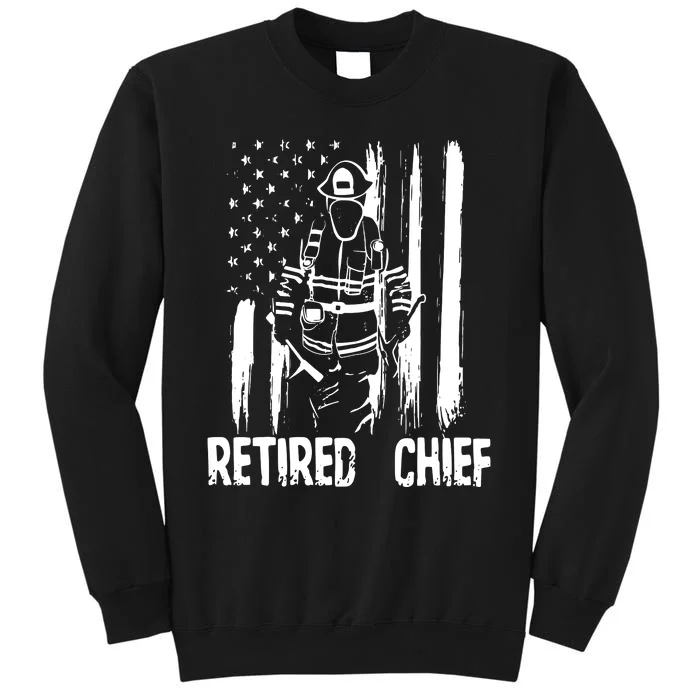 Retired Fire Chief Firefighter Shirts Fireman Gift Sweatshirt