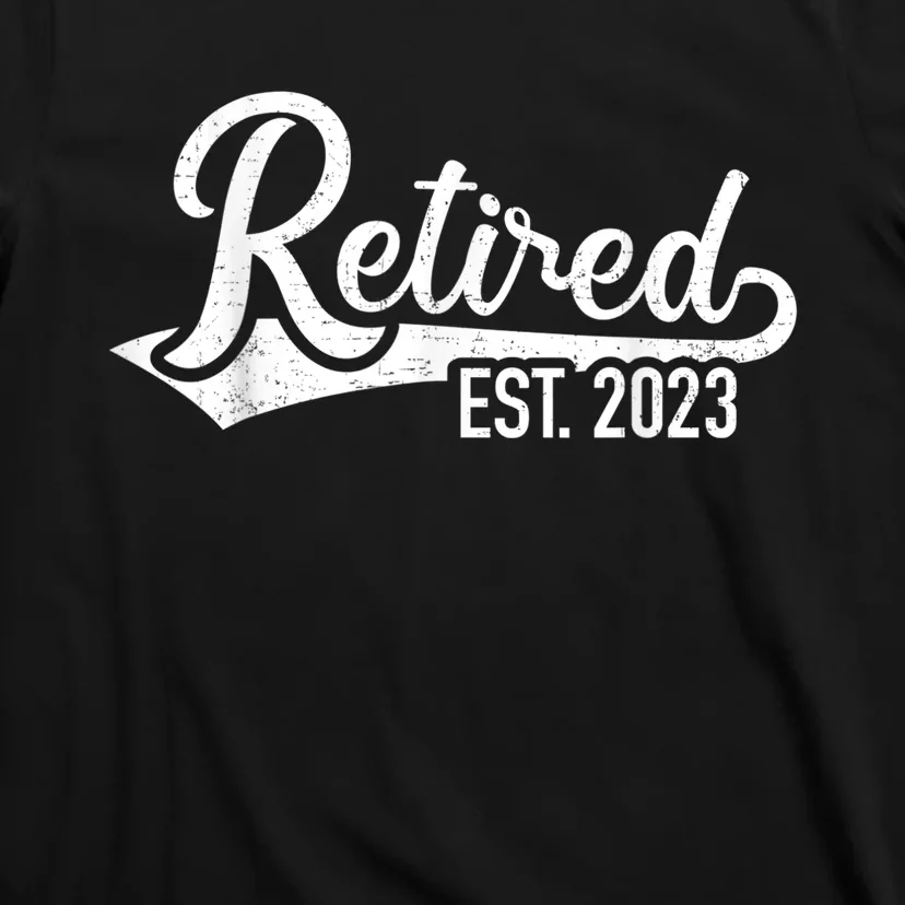 Retired  for coworker retirement and pensioner T-Shirt