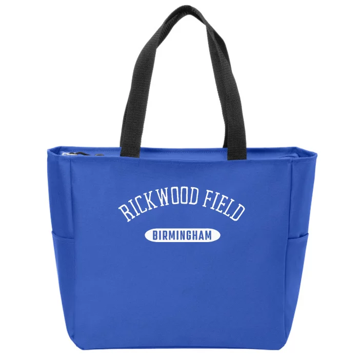 Rickwood Field Classic Style Birmingham Alabama Zip Tote Bag