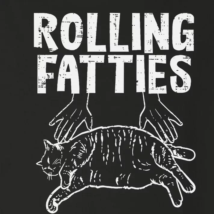 Rolling Fatties Cat Funny Fat Kitten Toddler Long Sleeve Shirt