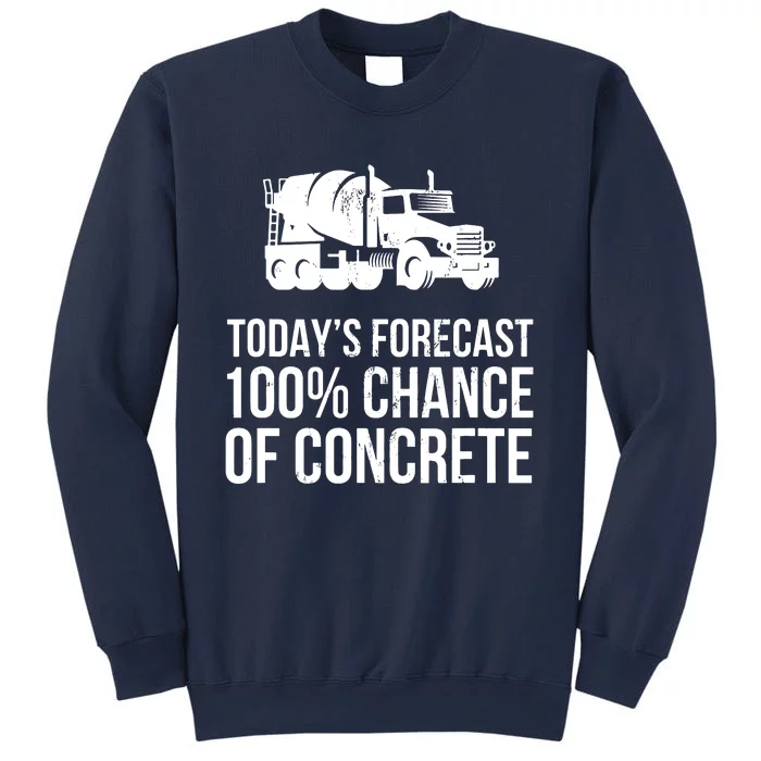 Retro Funny Concrete Worker Gift Construction Worker Gag Pun Sweatshirt