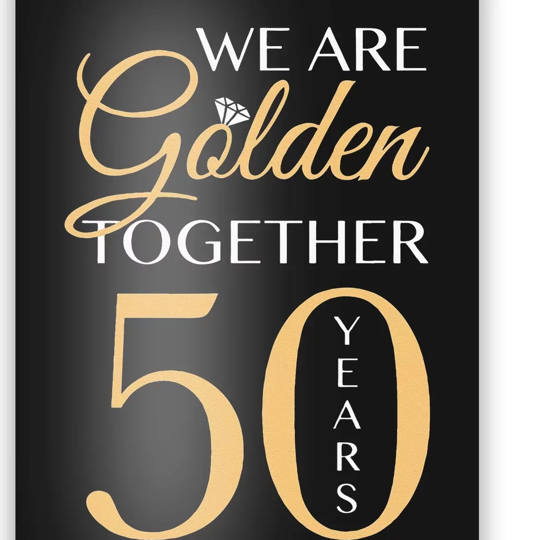 Romantic For Couples 50th Wedding Anniversary Poster