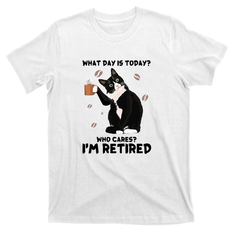 Retired Funny Cat Retirement T-Shirt