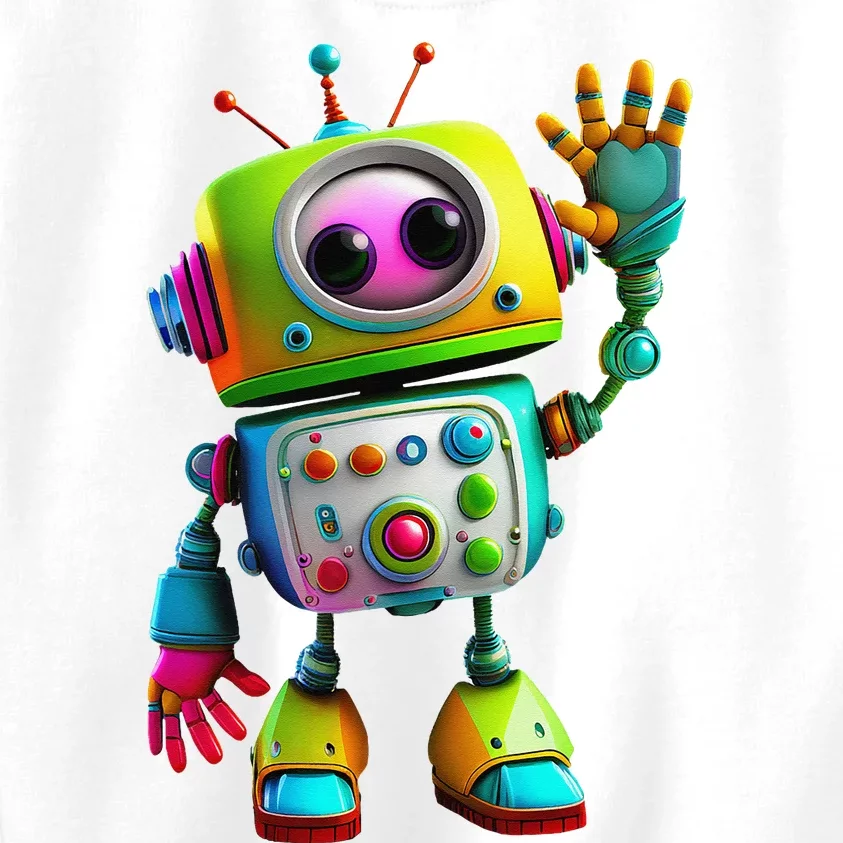 Robot for Cute Happy Kids Sweatshirt