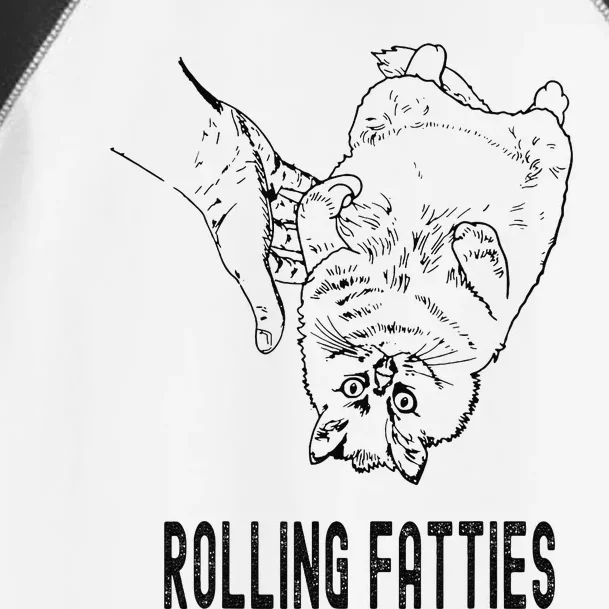 Rolling Fatties Cat Toddler Fine Jersey T-Shirt