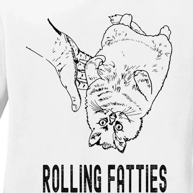 Rolling Fatties Cat Ladies Long Sleeve Shirt