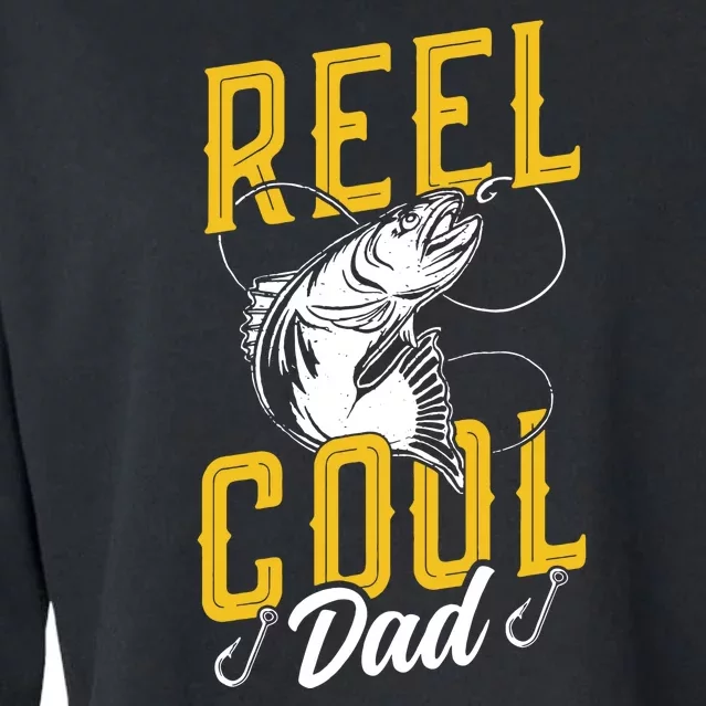 Reel Fisher Cool Dad Retro Cropped Pullover Crew