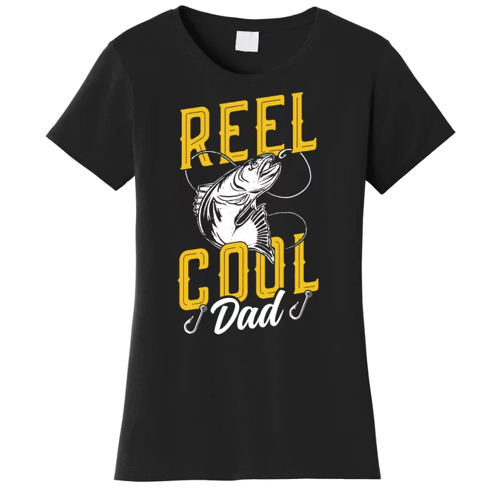 Reel Fisher Cool Dad Retro Women's T-Shirt