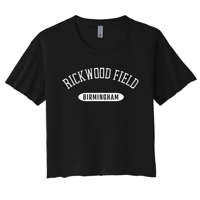 Rickwood Field Classic Style Birmingham Alabama Al Women's Crop Top Tee