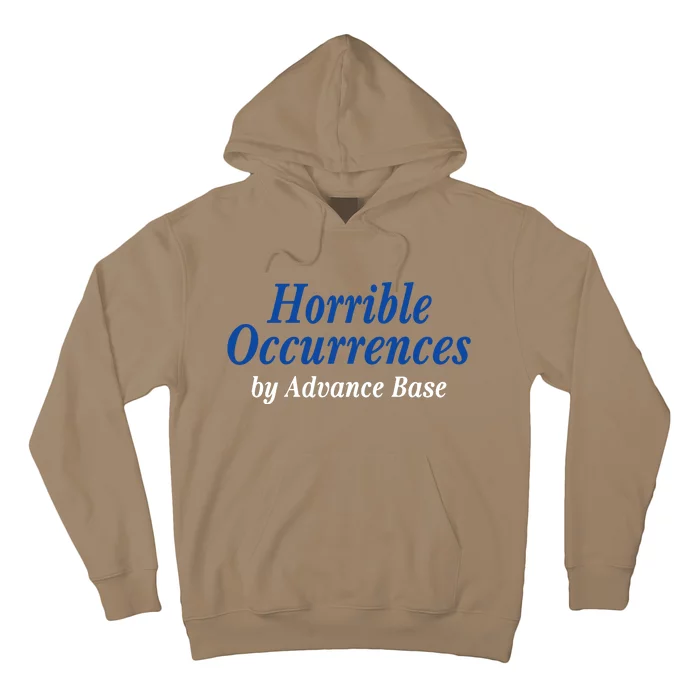 Run For Cover Records Advance Base Horrible Occurrences Hoodie