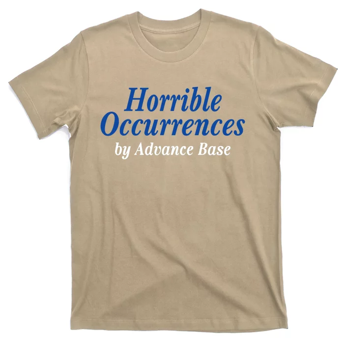 Run For Cover Records Advance Base Horrible Occurrences T-Shirt