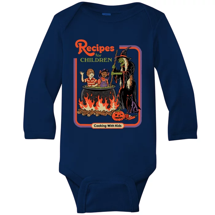 Recipes For Children Baby Long Sleeve Bodysuit