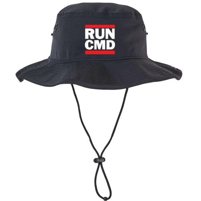 RunCMD Funny Command Prompt Computer Programmer Legacy Cool Fit Booney Bucket Hat