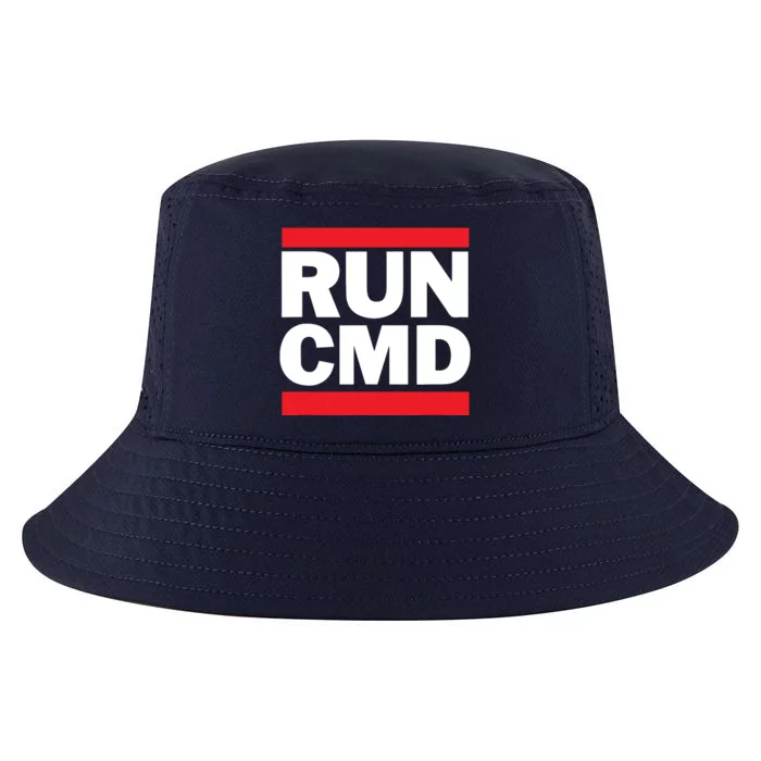 RunCMD Funny Command Prompt Computer Programmer Cool Comfort Performance Bucket Hat