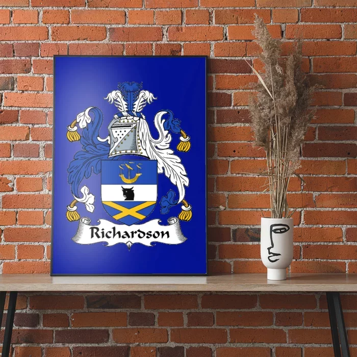 Richardson Family Crest Poster