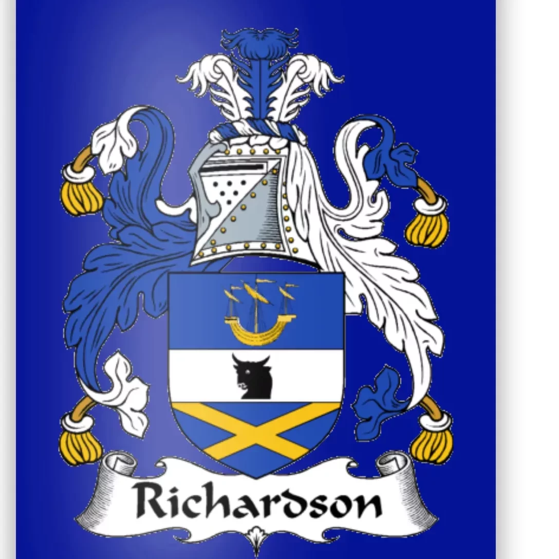 Richardson Family Crest Poster | TeeShirtPalace