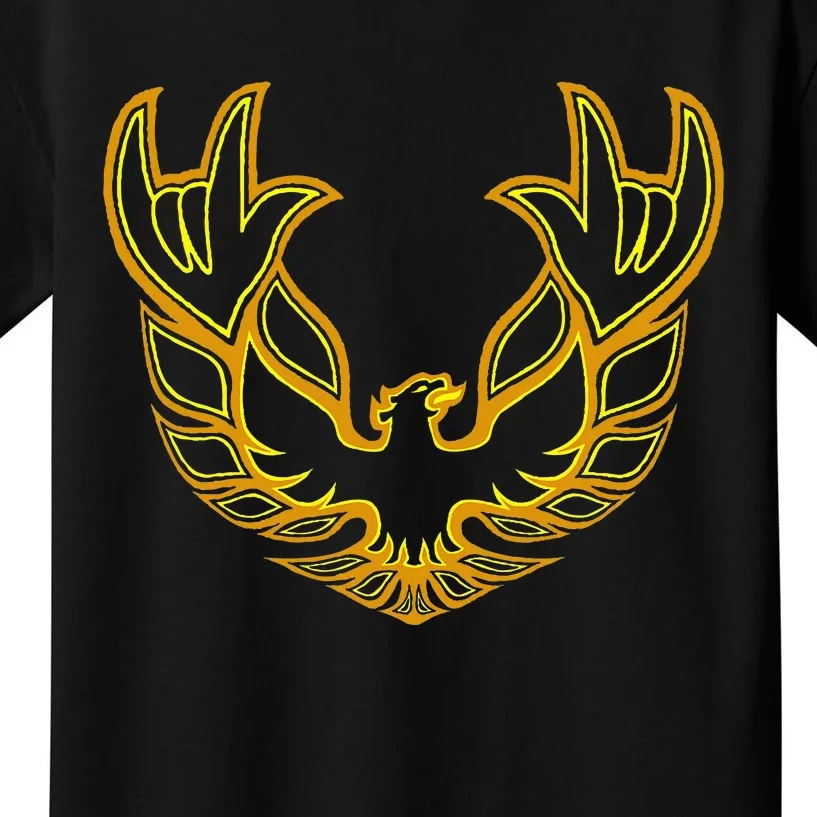 Rockin Firebird Classic Detroit Muscle Car Transam Kids T-Shirt