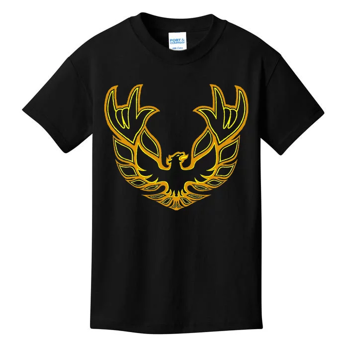 Rockin Firebird Classic Detroit Muscle Car Transam Kids T-Shirt