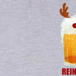 Reinbeer Funny Christmas Holiday Beer Lover Softstyle Adult Sport Polo