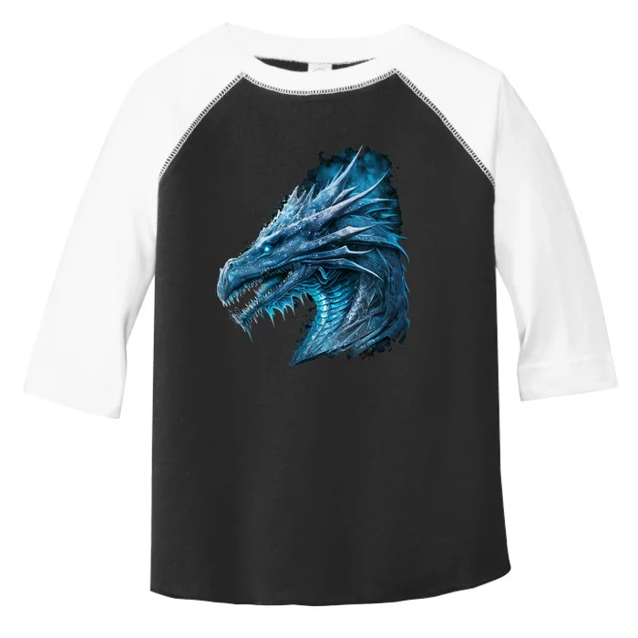 Retro Fantasy Dragon Toddler Fine Jersey T-Shirt