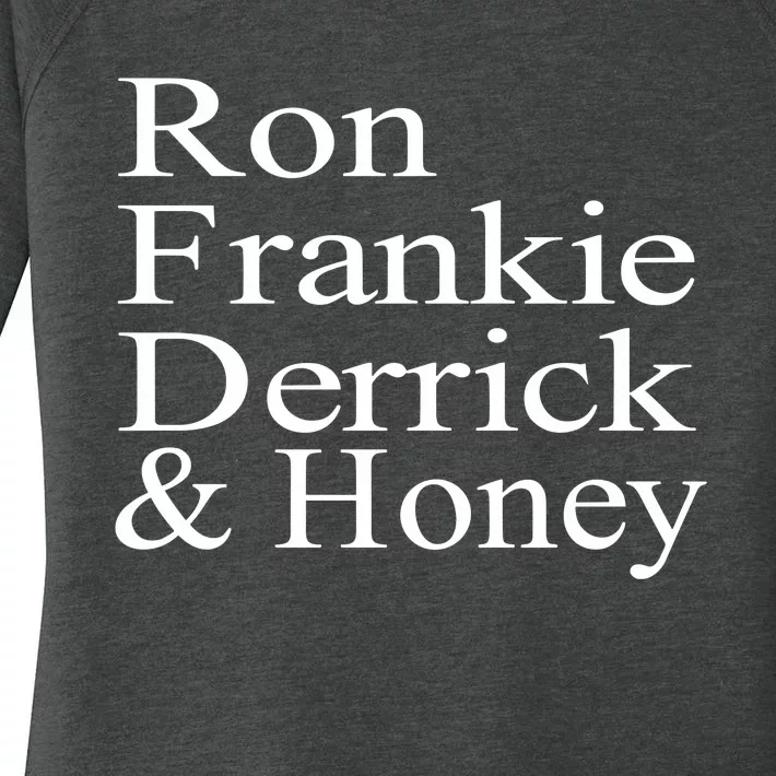 Ron Frankie Derrick & Honey Women's Perfect Tri Tunic Long Sleeve Shirt