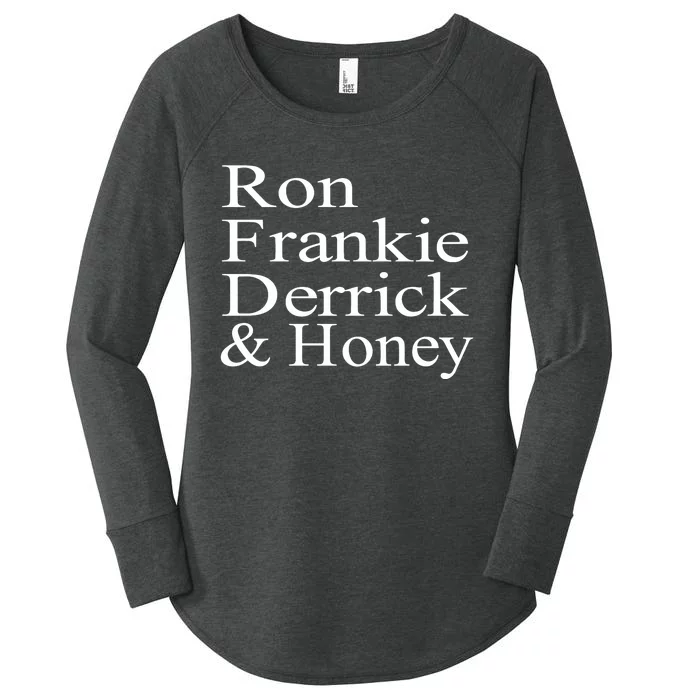 Ron Frankie Derrick & Honey Women's Perfect Tri Tunic Long Sleeve Shirt