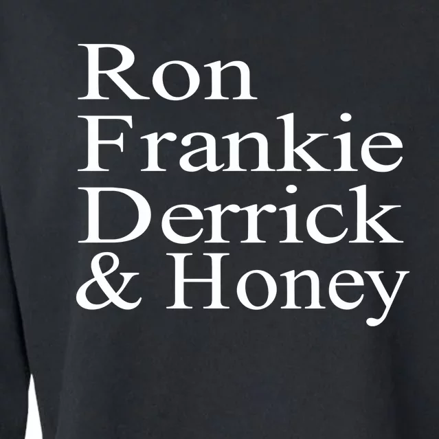 Ron Frankie Derrick & Honey Cropped Pullover Crew