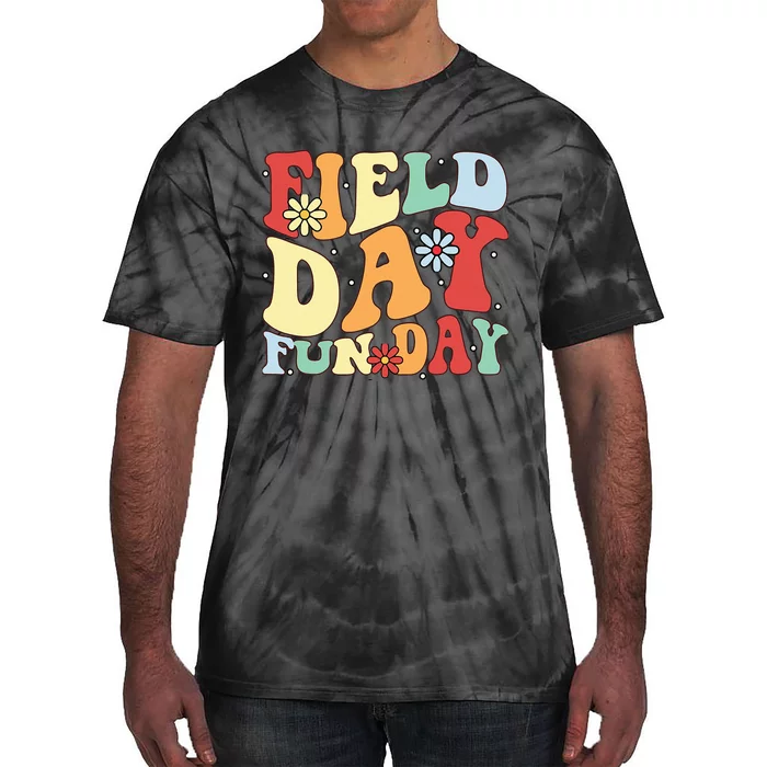 Retro Field Day Fun Day Field Day Games Adults Teachers Tie-Dye T-Shirt